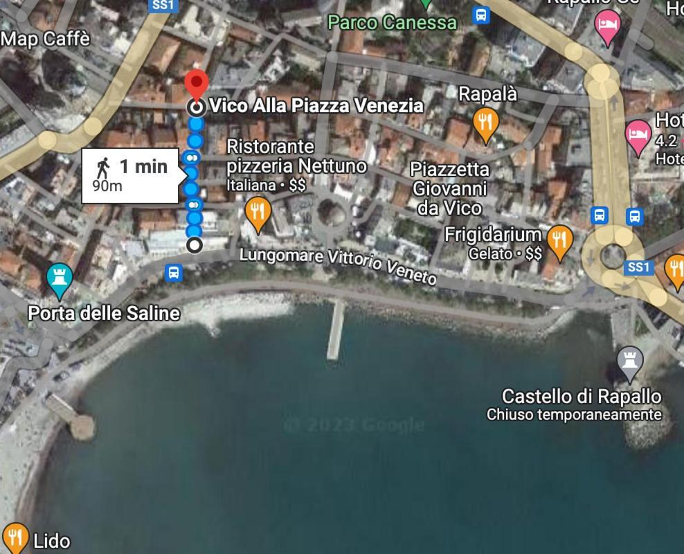 Casa Nandina In Centro Daire Rapallo Dış mekan fotoğraf